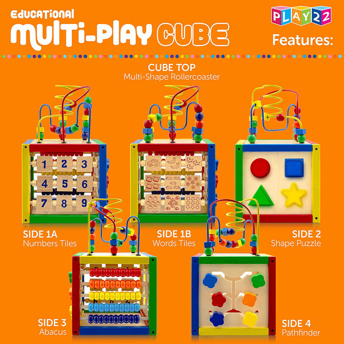 woodlets activity cube